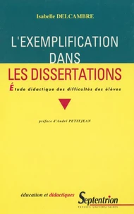 L'exemplification dans les dissertations