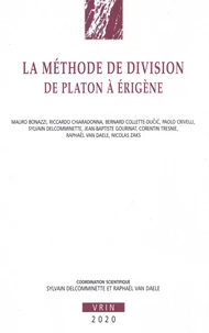 La méthode de division de Platon à Erigène