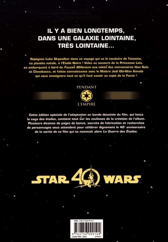 Star Wars  Un nouvel espoir. Edition spéciale 40e anniversaire
