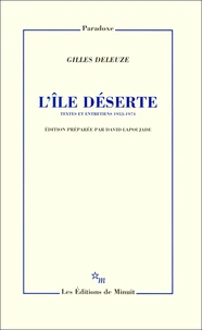 L'île déserte et autres textes.