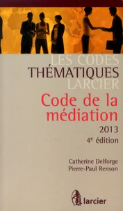 Code de la médiation 2013