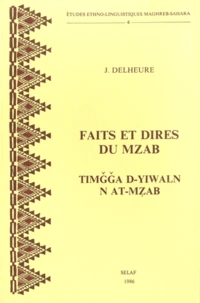 Faits et dires du Mzab