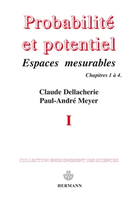 Probabilités et potentiel