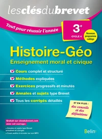 Histoire-Géo Enseignement moral et civique 3e