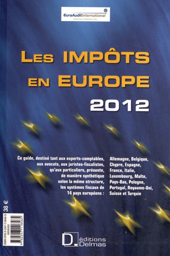  Delmas - Les impôts en Europe 2012.