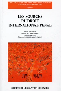 Les sources du droit international pénal