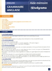 Grammaire anglaise