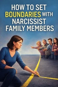 How to set boundaries with narcissist family members