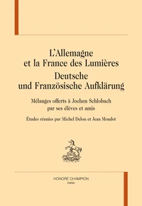 L'Allemagne et la France des Lumières