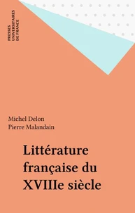 Littérature française du XVIIIème siècle