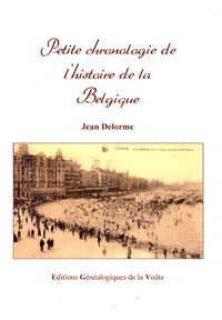 Petite chronologie de l'histoire de la Belgique