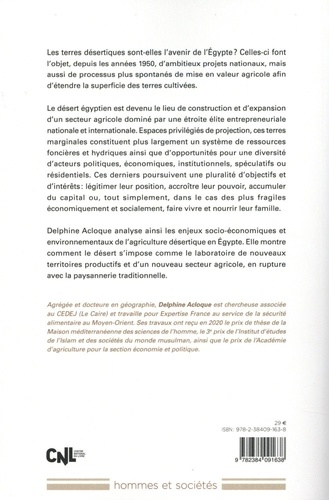 Conquérir le désert. Recomposition des acteurs et des territoires agricoles en Egypte