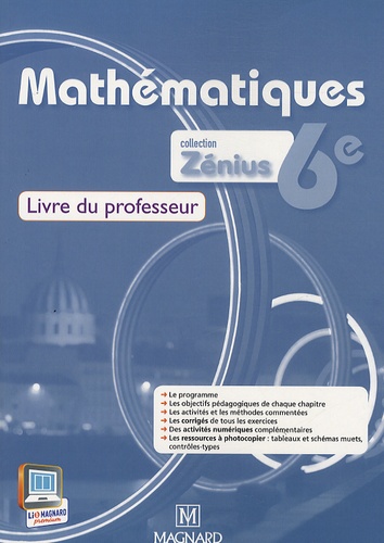 Delphine Aleixandre et Claire Berlioz - Mathématiques 6e - Livre du professeur.