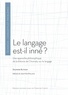 Delphine Blitman - Le langage est-il inné ? - Une approche philosophique de la théorie de Chomsky sur le langage.