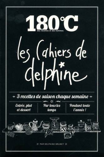 Delphine Brunet - Les cahiers de Delphine - Coffret en 4 volumes : Printemps ; Eté ; Automne ; Hiver.