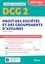 Droit des sociétés et des groupements d'affaires DCG 2. Manuel + applications  Edition 2022-2023