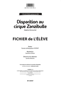 Français primaire Lecture en tête Disparition au cirque Zanzibulle - Fichier de lélève.pdf