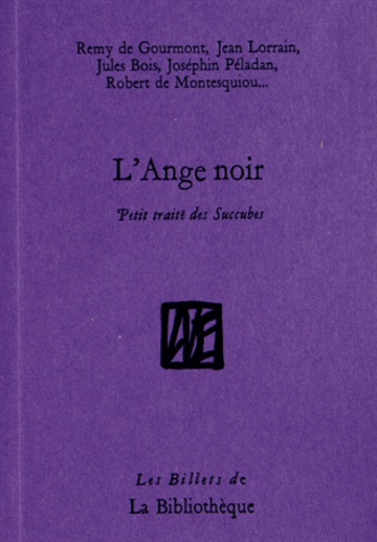 Delphine Durand et Jean-David Jumeau-Lafond - L'Ange noir - Petit traité des Succubes.