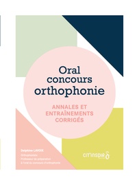 Delphine Lavoix - Oral concours orthophonie.