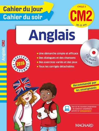 Anglais CM2 Cycle 3  Edition 2016 -  avec 1 CD audio