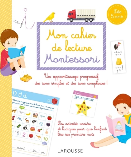 Mon cahier de lecture Montessori de Delphine Urvoy - Grand Format - Livre -  Decitre