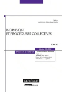 Indivision et procédures collectives