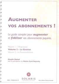 Augmenter vos abonnements !