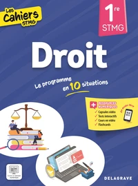 Droit 1re STMG Les Cahiers STMG