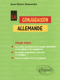 La conjugaison allemande