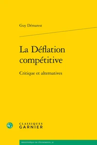 La déflation compétitive