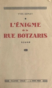 L'énigme de la rue Botzaris