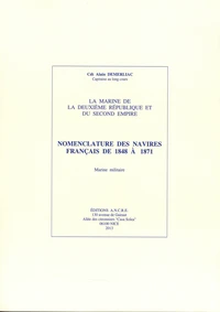 Nomenclature des navires français de 1848 à 1871