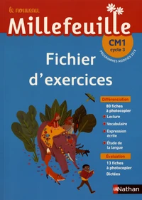 Le nouveau Millefeuille CM1