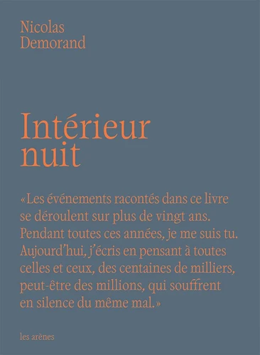 Intérieur nuit de Nicolas Demorand - Decitre