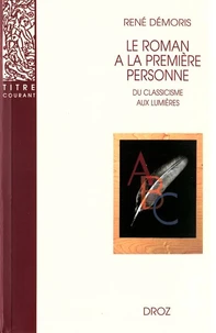 Le Roman A La Premiere Personne