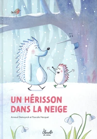 Un hérisson dans la neige