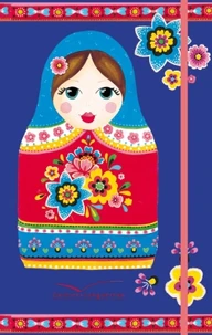 Carnet élastique avec bijou matriochka