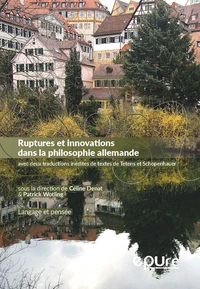 Ruptures et innovations dans la philosophie allemande