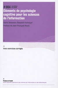 Eléments de psychologie cognitive pour les sciences de l'information
