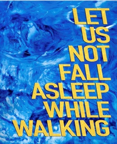 Denil David - Let us not fall asleep while walking.
