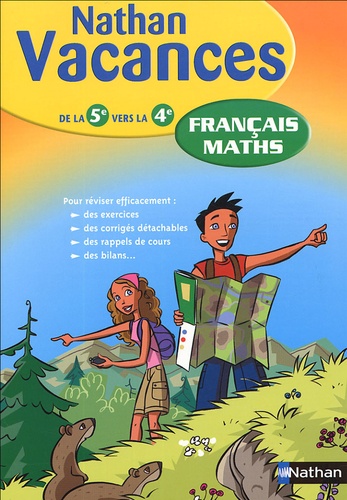 Denis Anton et Denis Lejay - Français Maths - De la 5e vers la 4e.