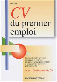 Denis Bon - CV du premier emploi.