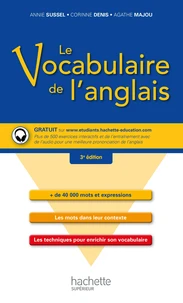 Le vocabulaire de l'anglais