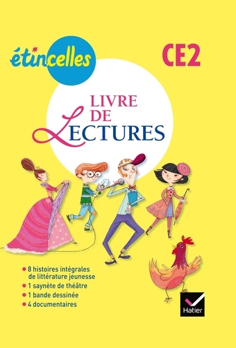 Denis Chauvet et Olivier Tertre - Livre de lectures CE2 Etincelles.
