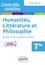 Spécialité Humanités, Littérature et Philosophie Tle. Résumés de cours, exercices et corrigés  Edition 2020