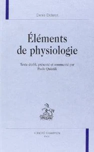 Eléments de physiologie