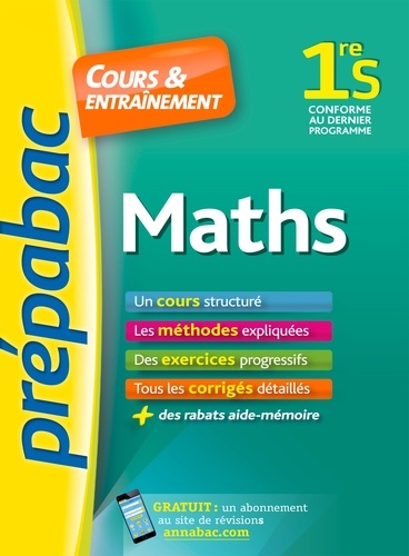 Maths 1re S - Occasion