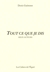 Tout ce que je dis