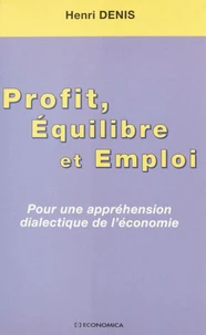 Profit, équilibre et emploi
