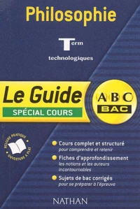 Philosophie Terminales Technologiques. Programme 2001